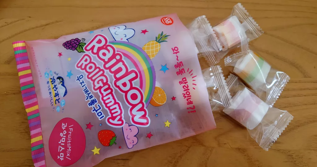 SSB レインボーロールグミ