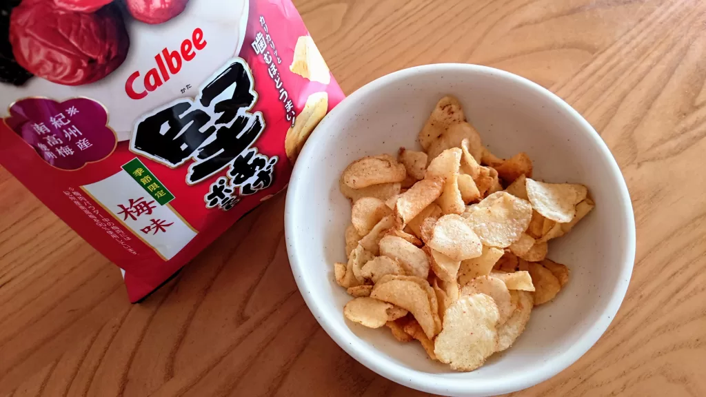 堅あげポテト 梅味