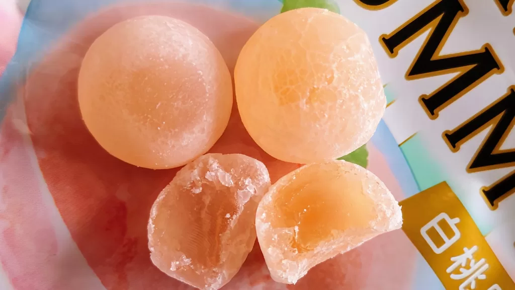 ソルベットグミ断面