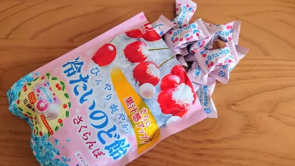 冷たいのど飴さくらんぼ