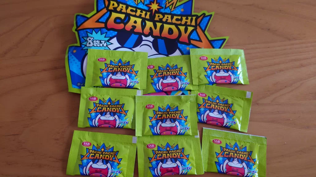 ダイソーのパチパチキャンディ